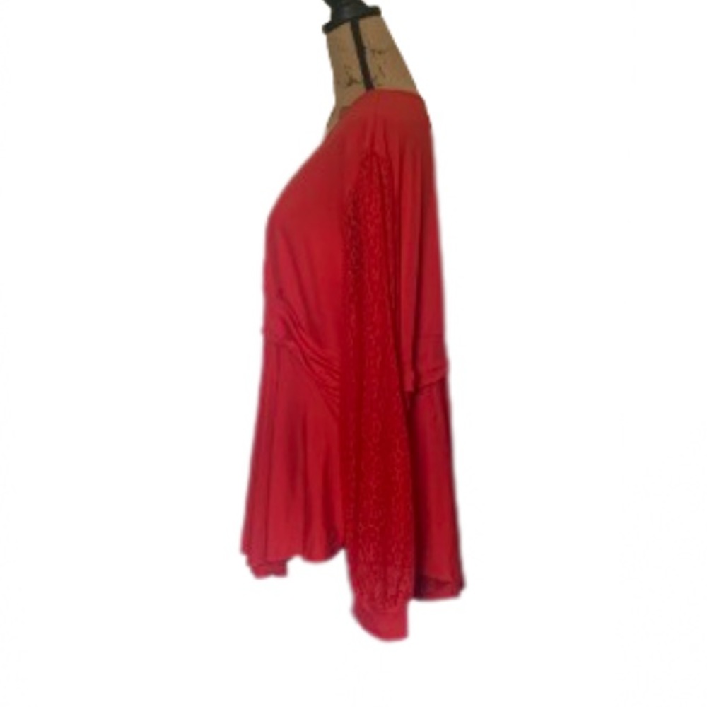 • NEW Allegrace Lace Sleeve Babydoll Top • - Picture 9 of 9